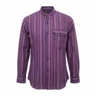 Nomad Sari Grandad košulja - Crno-ljubičasta - XL