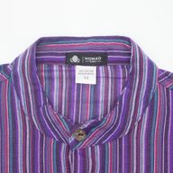 Nomad Sari Grandad košulja - Crno-ljubičasta - XL