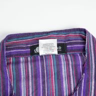 Nomad Sari Grandad košulja - Crno-ljubičasta - XL