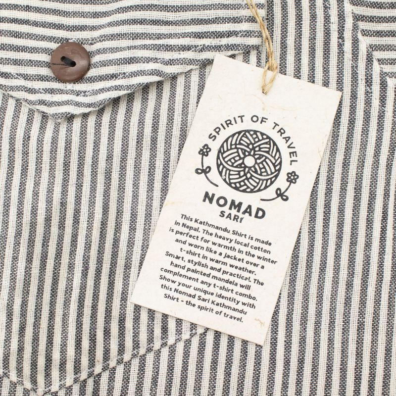 Nomad Sari Grandad košulja - Kameno siva - M