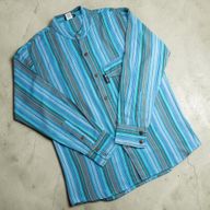 Nomad Sari Grandad košulja - Tirkizna - M