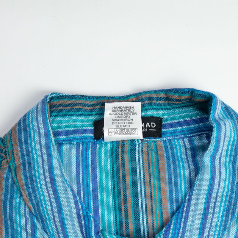 Nomad Sari Grandad košulja - Tirkizna - M