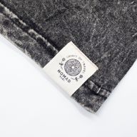 Nomad Sari stonewashed pamučna majica - Kompas života - Grafit - S