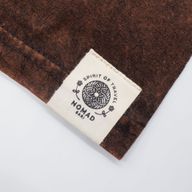 Nomad Sari stonewashed pamučna majica - Sunce & Zodijak - Smeđa - S