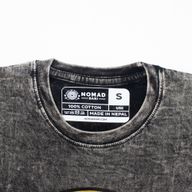 Nomad Sari stonewashed pamučna majica - Rebel - Grafitno siva - S