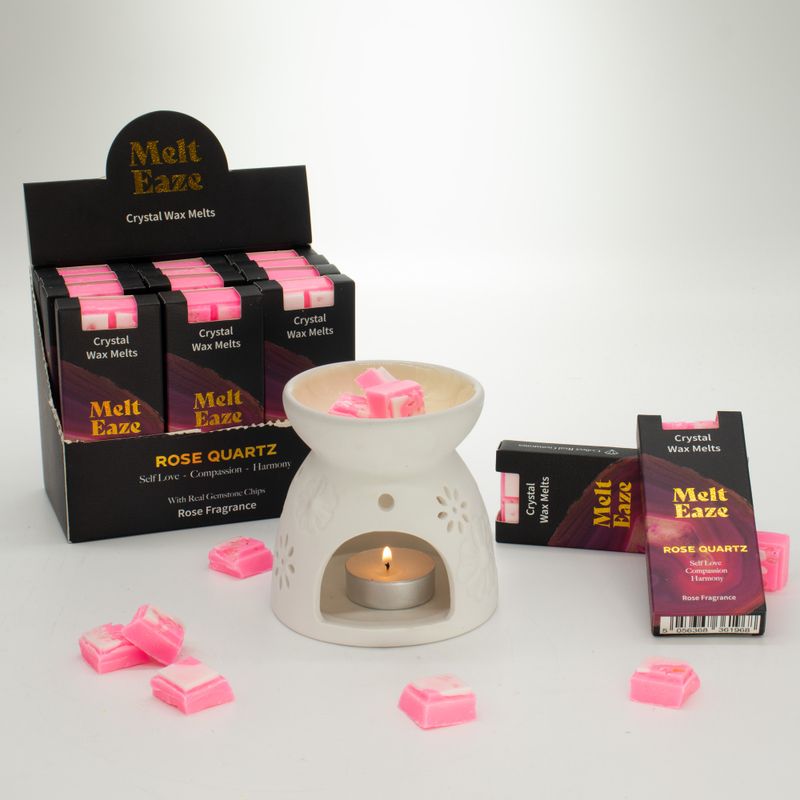 Melt Eaze Voštane kocke 50g - Ruža