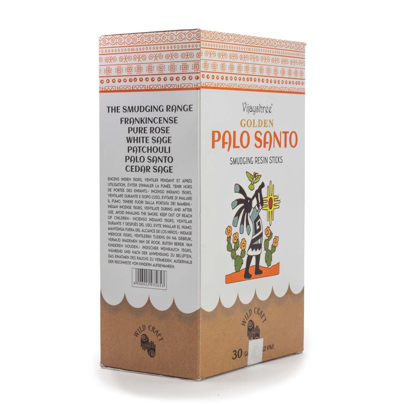 Golden Palo Santo Štapići od Smole za Pročišćavanje 30g