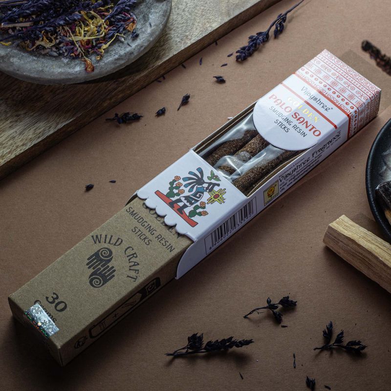 Golden Palo Santo Štapići od Smole za Pročišćavanje 30g