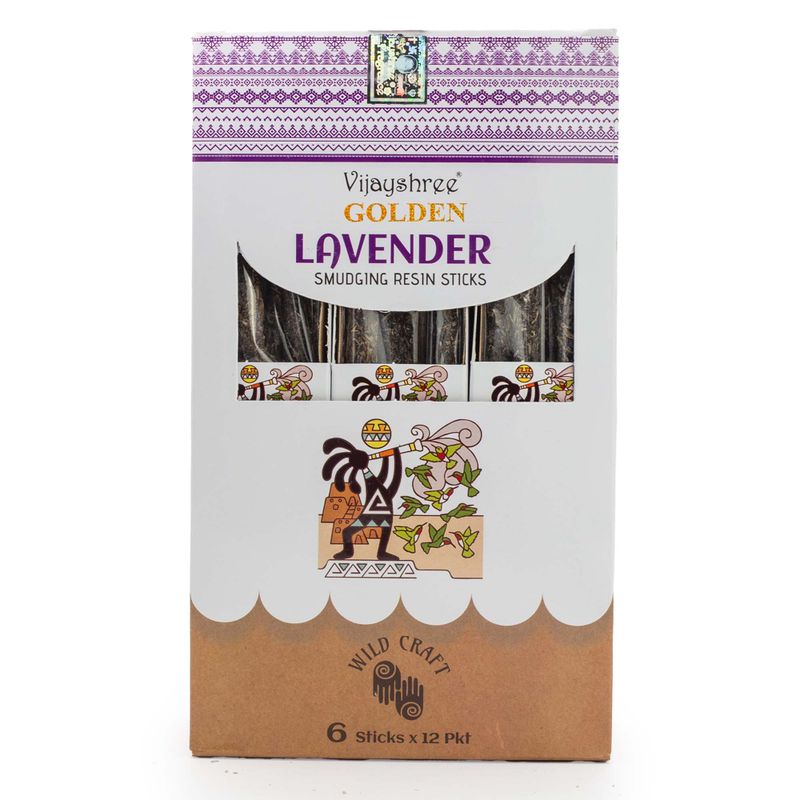 Golden Lavanda štapići od smole za pročišćavanje 30g (6/kom)
