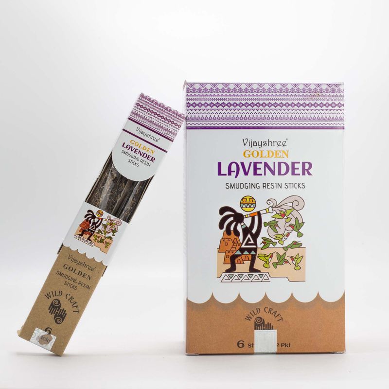 Golden Lavanda štapići od smole za pročišćavanje 30g (6/kom)