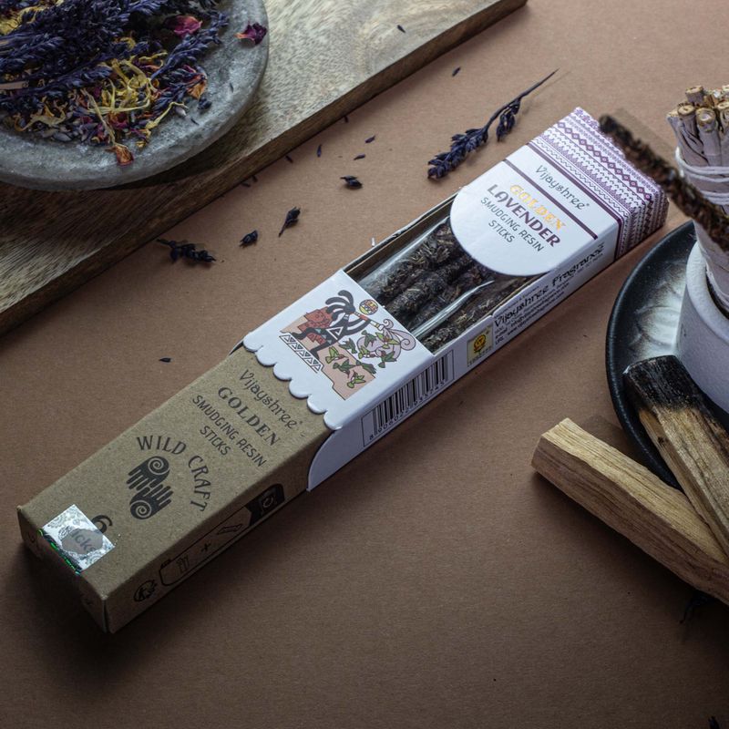 Golden Lavanda štapići od smole za pročišćavanje 30g (6/kom)