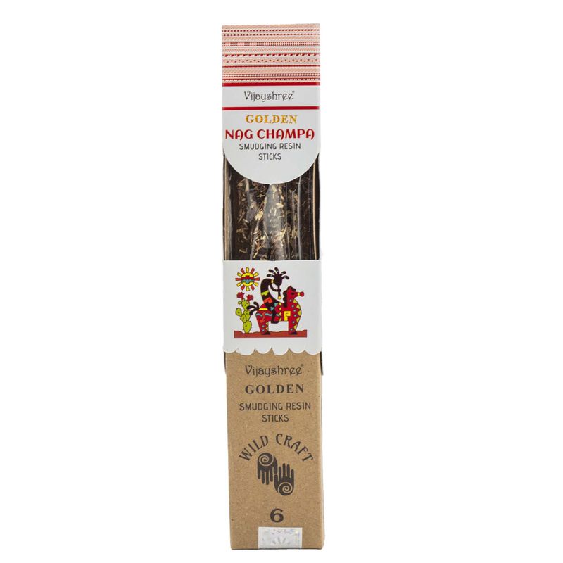 Golden Nag Champa štapići od smole za pročišćavanje 30g (6/kom)