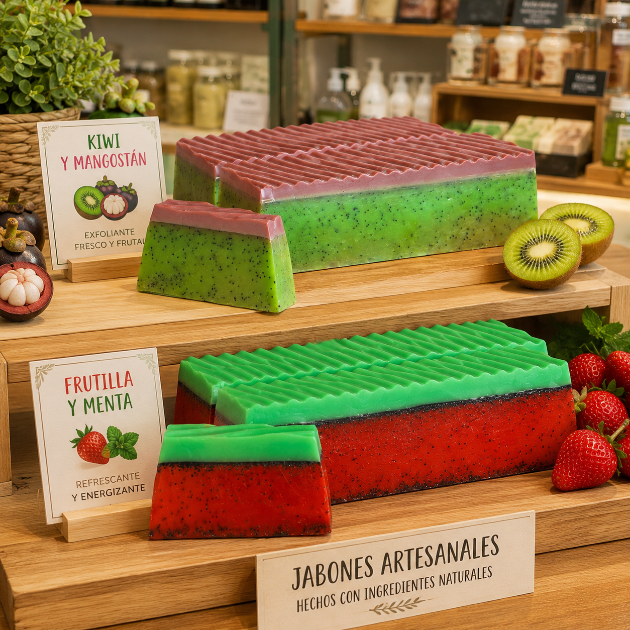 Tropski raj – ručno izrađeni sapun u bloku 1,1 kg