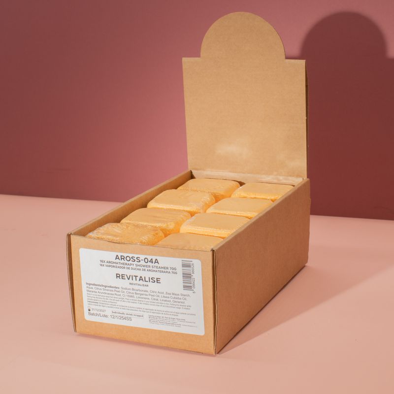 Aromaterapijske Parne Bombice za Tuširanje 70g - Revitalizacija