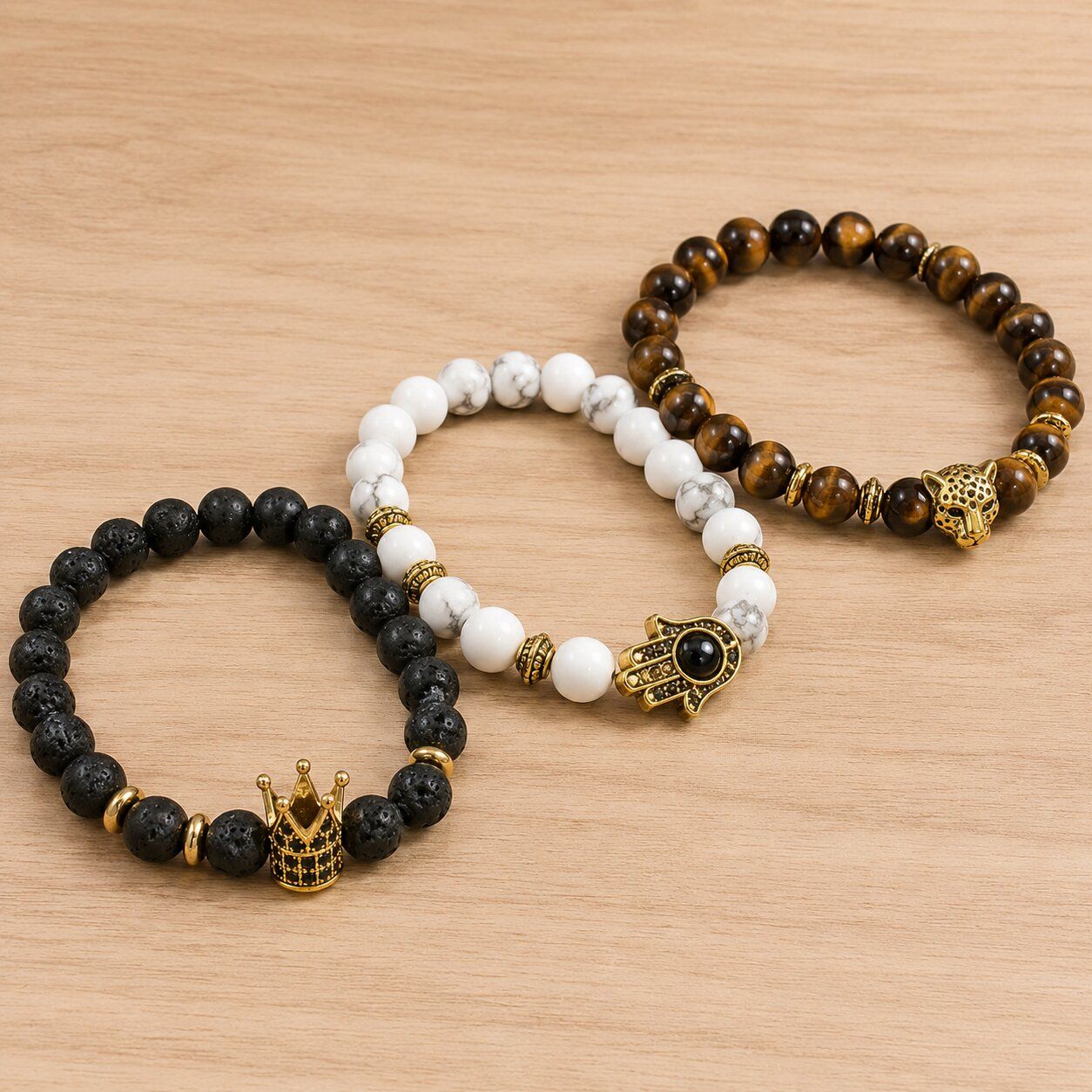 Boho Bling narukvice i ogrlice od dragog kamenja
