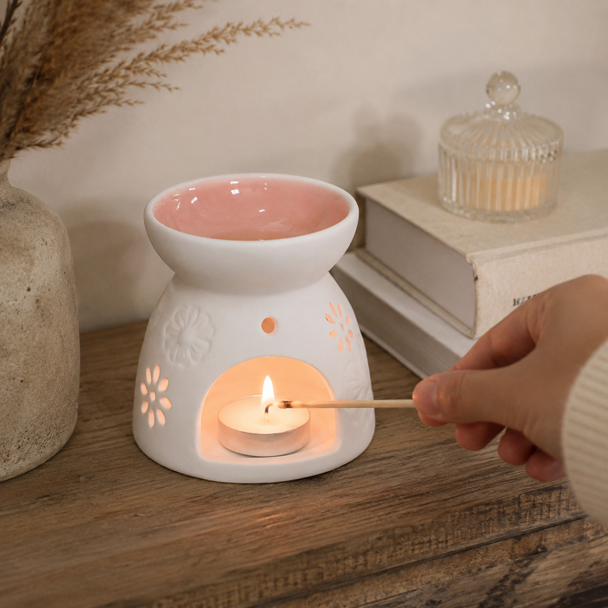 Agnes + Cat keramičke aroma-lampe za mirisni vosak