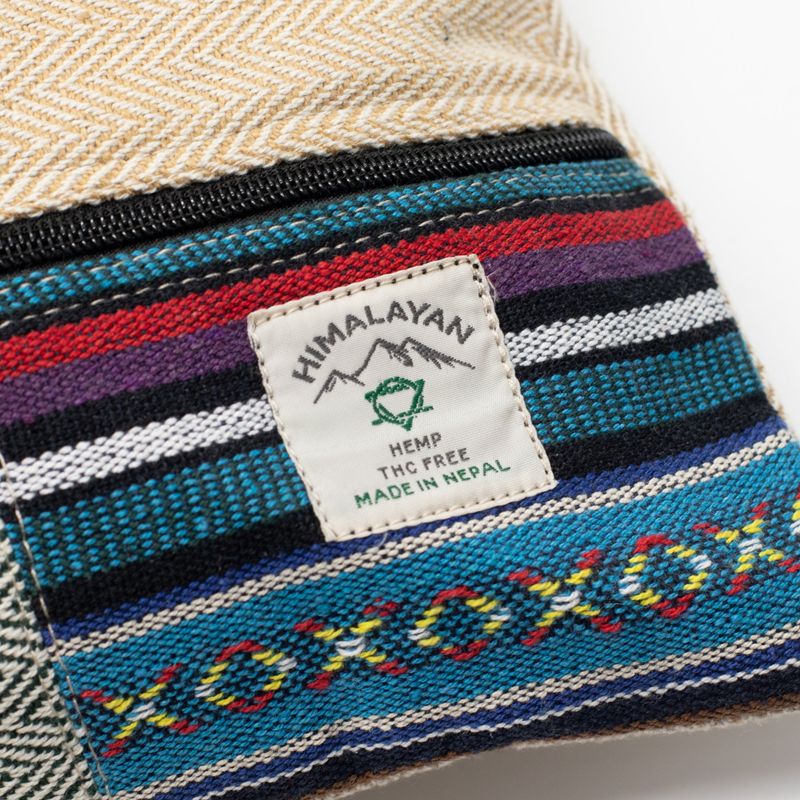 Patchwork Kathmandu torba za nošenje - Dhaka dizajn (37x38 cm)