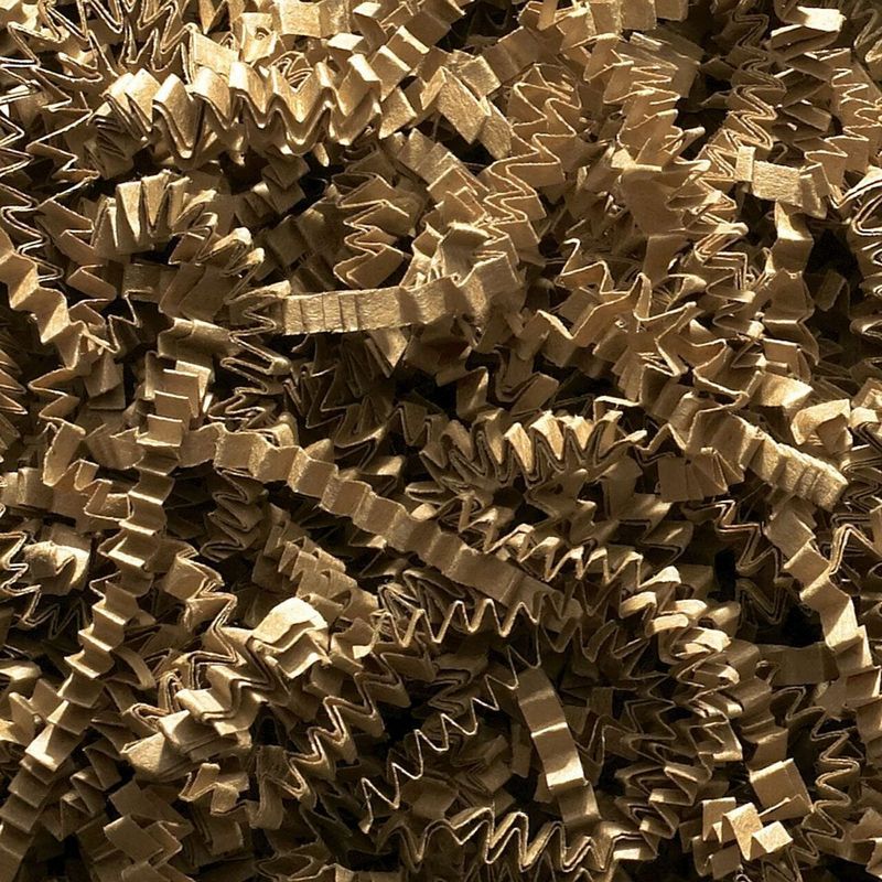 ZigZag DeLux Sjeckani papir - Prirodno eko 1kg
