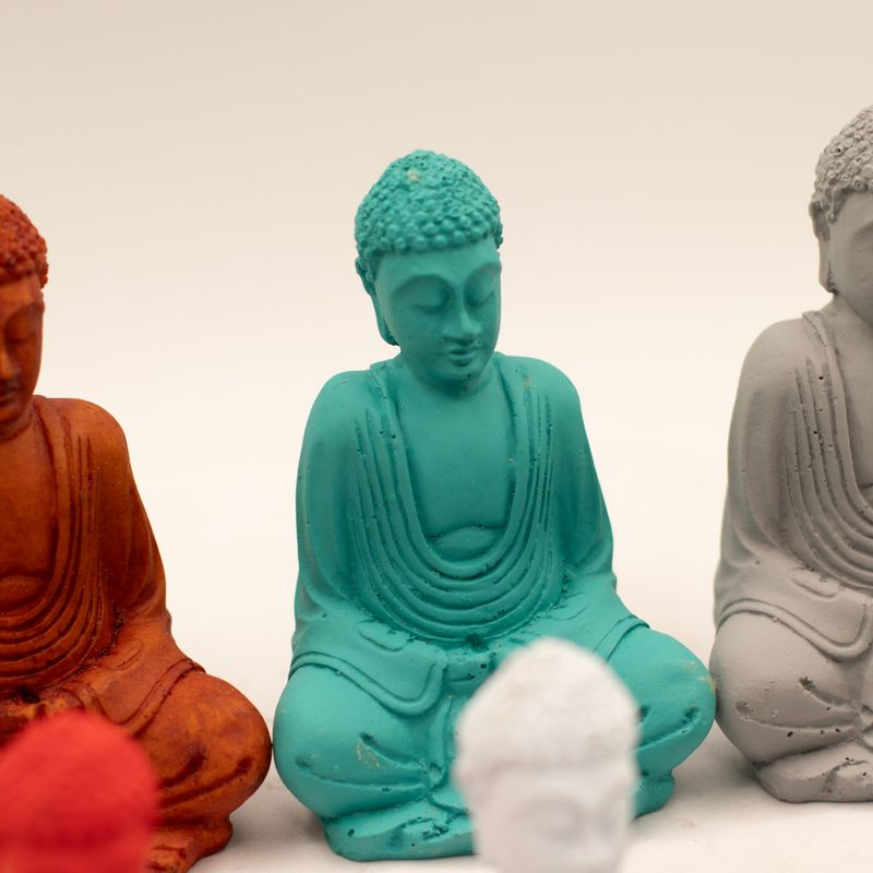 Mat Mini Buddha (Raznobojne boje)