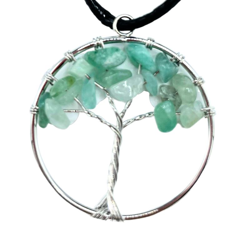 Ogrlica s privjeskom od dragog kamenja za početnike