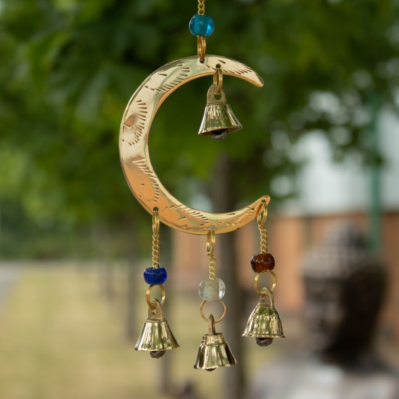 Indijske zvonjave - Moon Drop - 10 zvona - 6.5x63cm