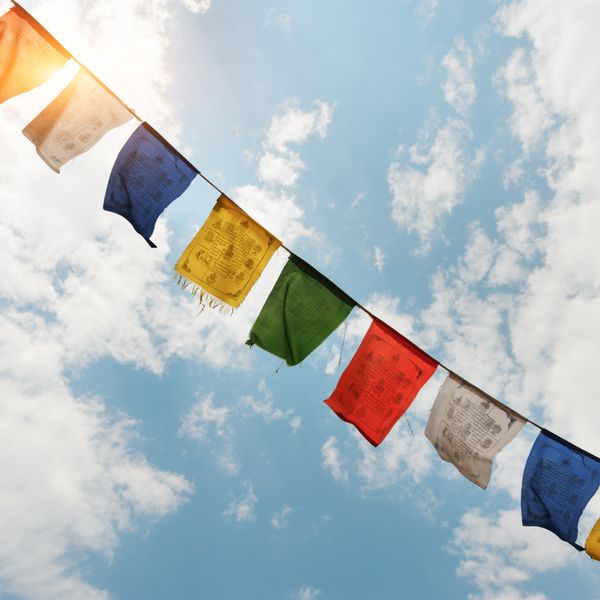 Tibetanske Molitvene i Mantra Zastavice