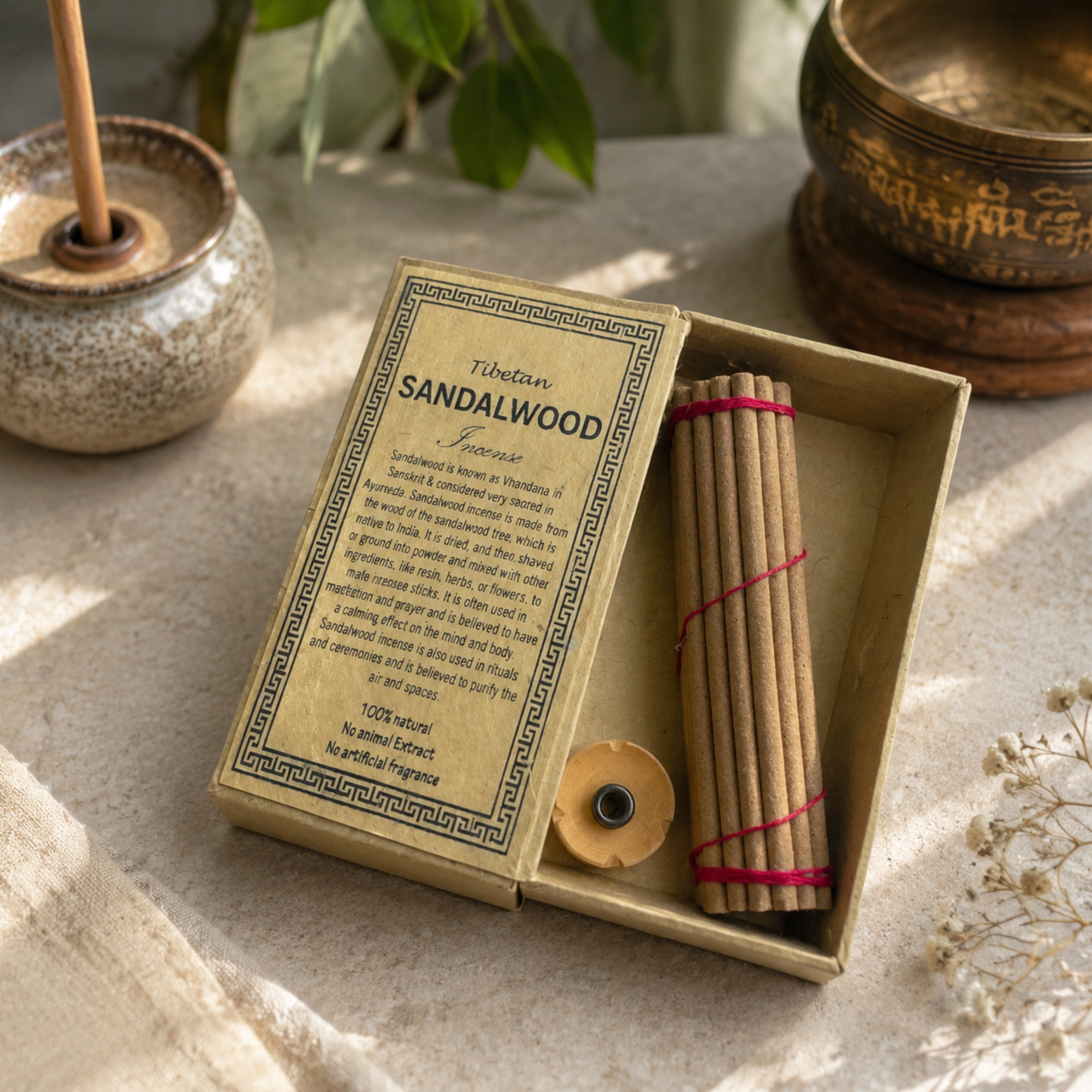 Himalajski Sughandit Dhoop Set Tamjana