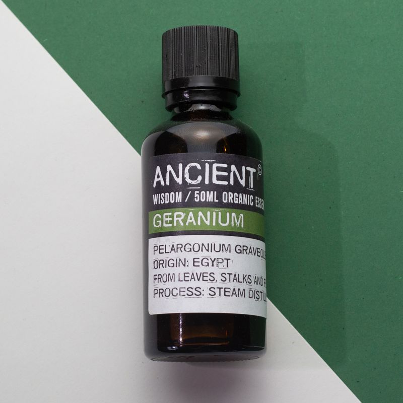 Organsko esencijalno ulje geranijuma 50 ml