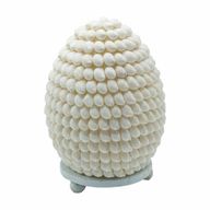 Boho lampa od morskih školjki - Buting Shell Oval - 15cm