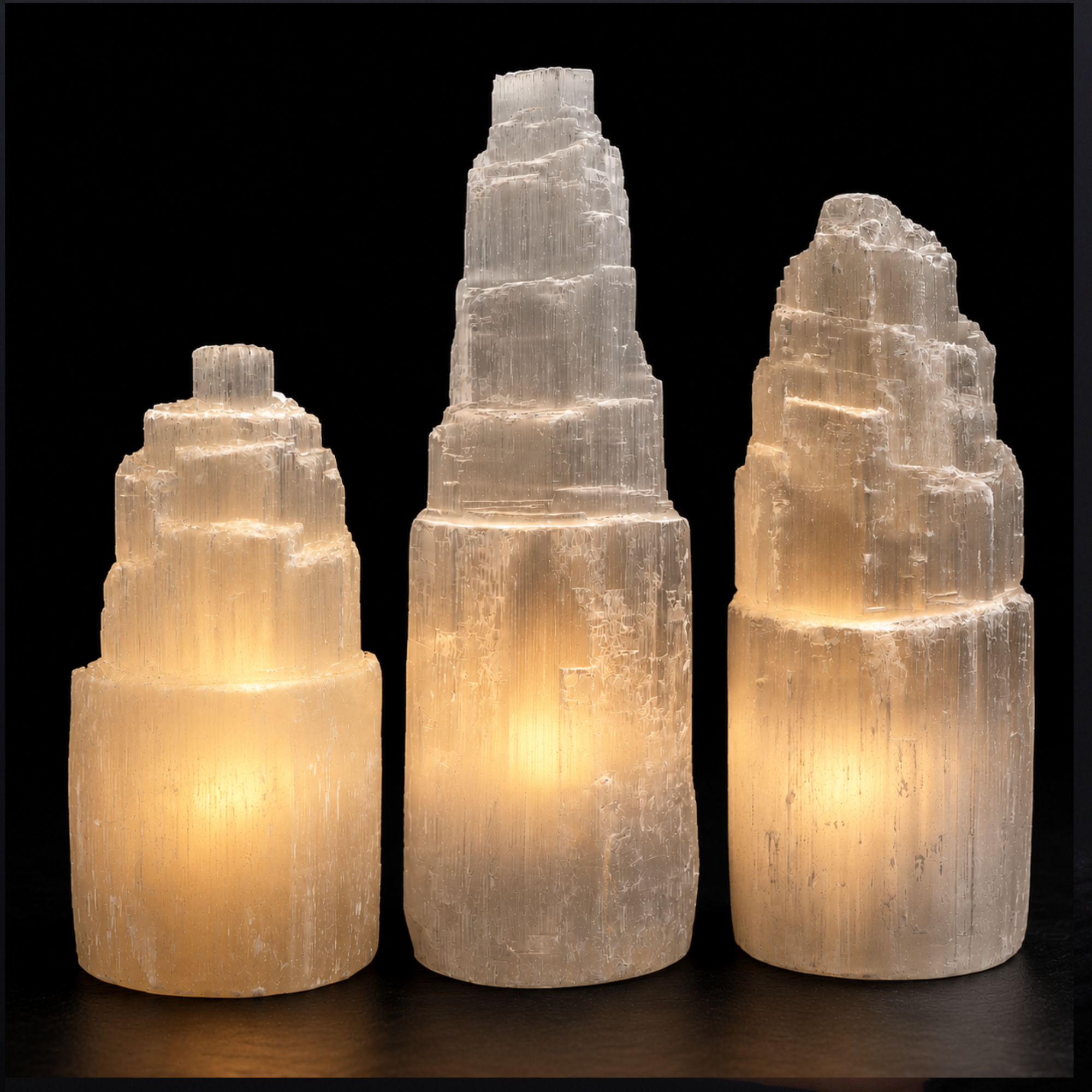 Lampe od Prirodnog Selenita