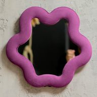 Meko krivudavo ogledalo - Zvijezda - mauve
