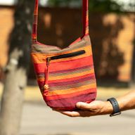 Nepal torba preko ramena - narančasta boja izlaska sunca