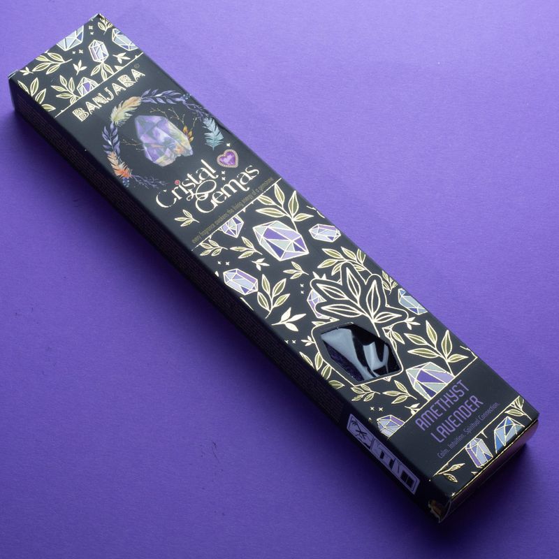 Banjara kristalni dragulji - ametist lavanda