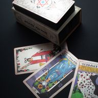 Set tarot karata Waite sa srebrnom folijom - uz priručnik