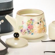 Putni set čajnika i dvije šalice - Ljubitelj mačaka