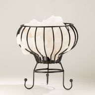 Brazier od kamena soli s niskim udjelom soli - Bijeli komadi soli