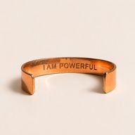 Narukvice od čistog bakra s ugraviranim afirmacijama (raznih vrsta)