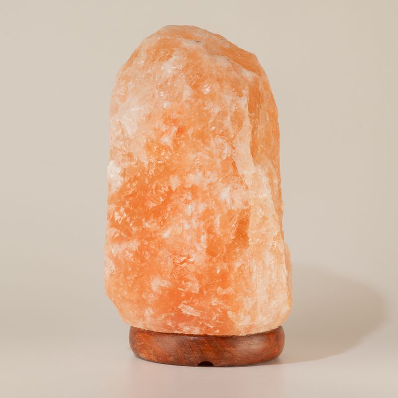 Kvalitetna prirodna solna lampa - i postolje, približno 3–5 kg