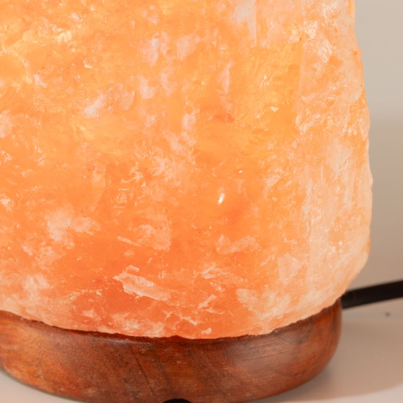 Kvalitetna prirodna solna lampa - i postolje, približno 3–5 kg