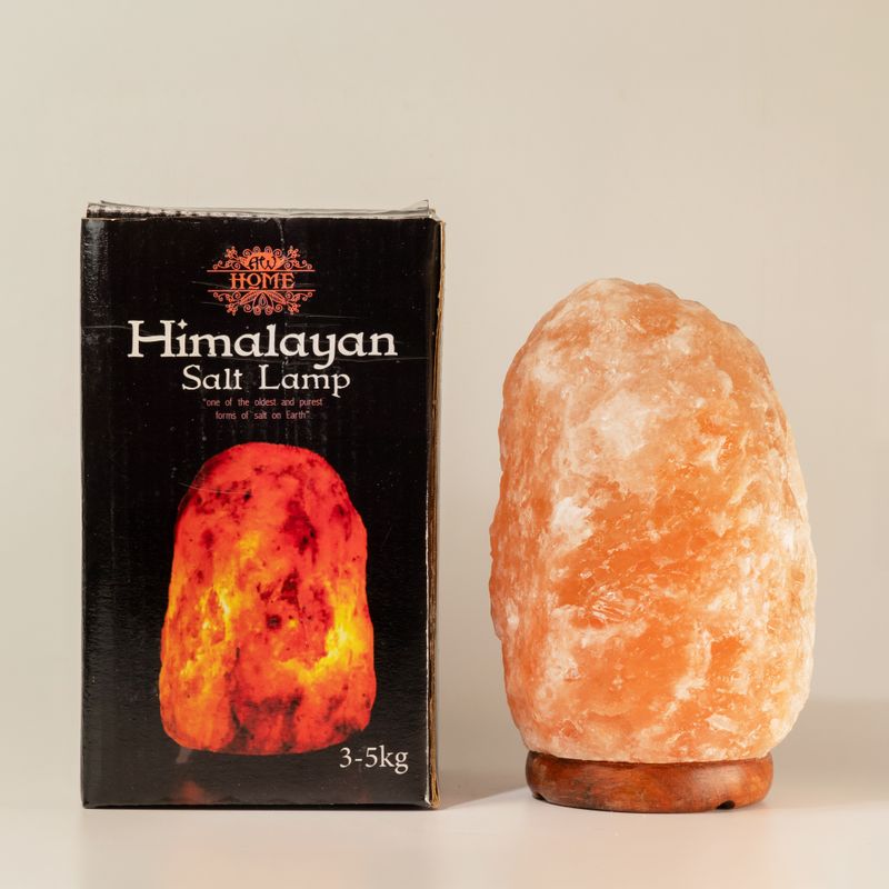 Kvalitetna prirodna solna lampa - i postolje, približno 3–5 kg