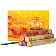 HEM Heksagonalni tamjan - Kolekcija smola i hvatač pepela (paket raznovrsnih 6)