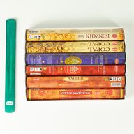 HEM Heksagonalni tamjan - Kolekcija smola i hvatač pepela (paket raznovrsnih 6)