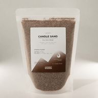 Mirisni pijesak za svijeće - Mocha smeđa - crveni kristal - 300 g