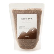 Mirisni pijesak za svijeće - Mocha smeđa - crveni kristal - 300 g