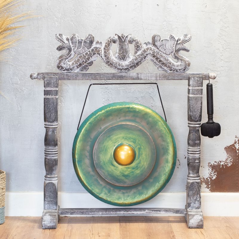 Srednji gong sa stalkom - 50 cm - Greenwash