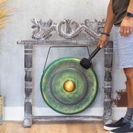 Srednji gong sa stalkom - 50 cm - Greenwash