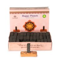 Pakiranje od 104 prirodnih cigli za dimljenje tamjana i plamenik - Happy Planets - Ritualne cigle