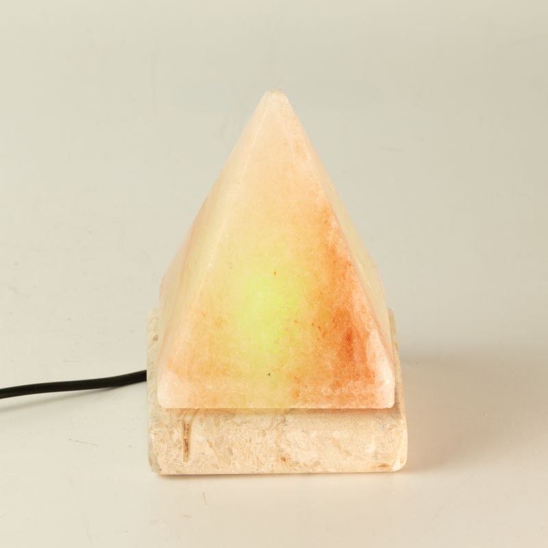 Kvalitetna USB piramidalna solna lampa - 9 cm (višebojna)