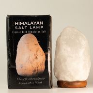 Kristalna stijena himalajska solna lampa - približno 1,5 - 2 kg
