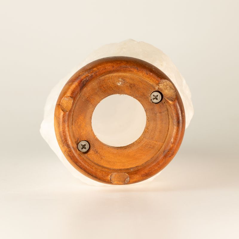 Kristalna stijena himalajska solna lampa - približno 1,5 - 2 kg